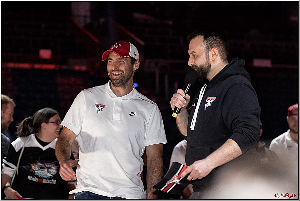 Koelner Haie Abschiedsfeier; Koeln, 22.04.2022